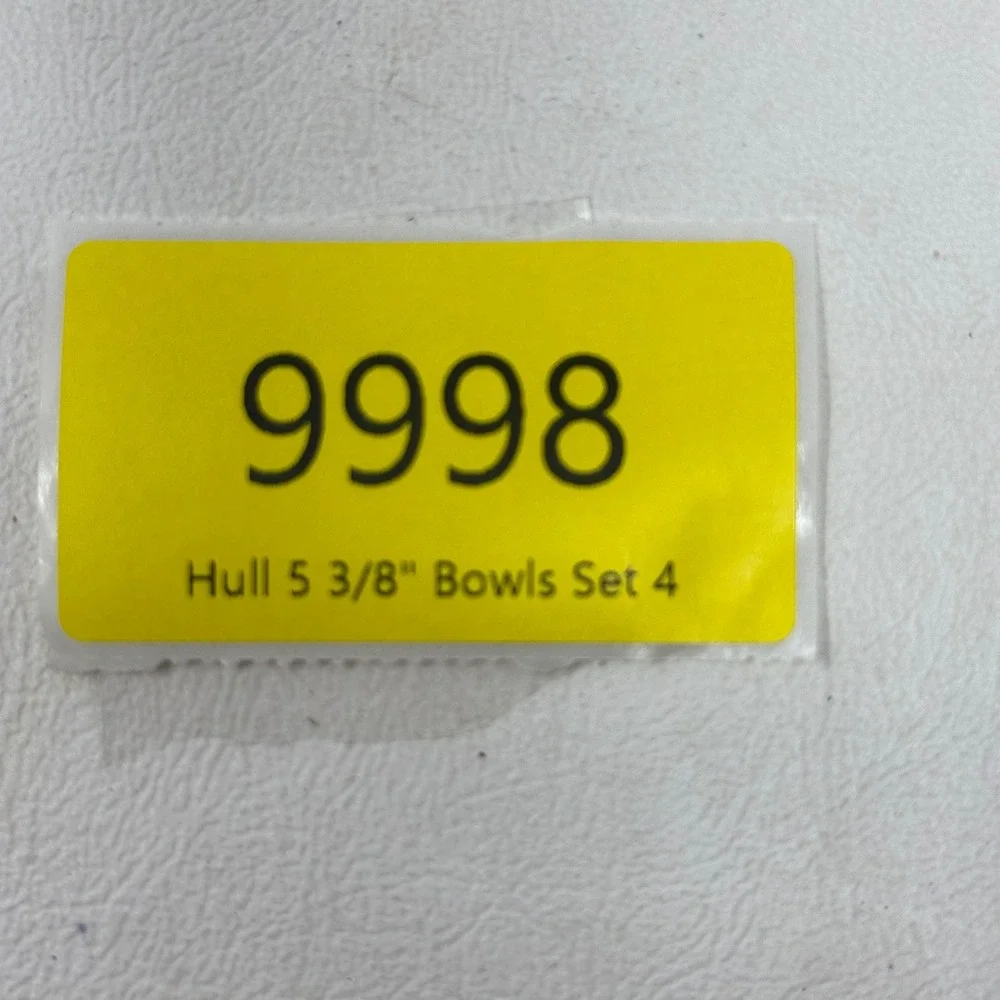 Hull Brown Drip Glaze 5 3/8